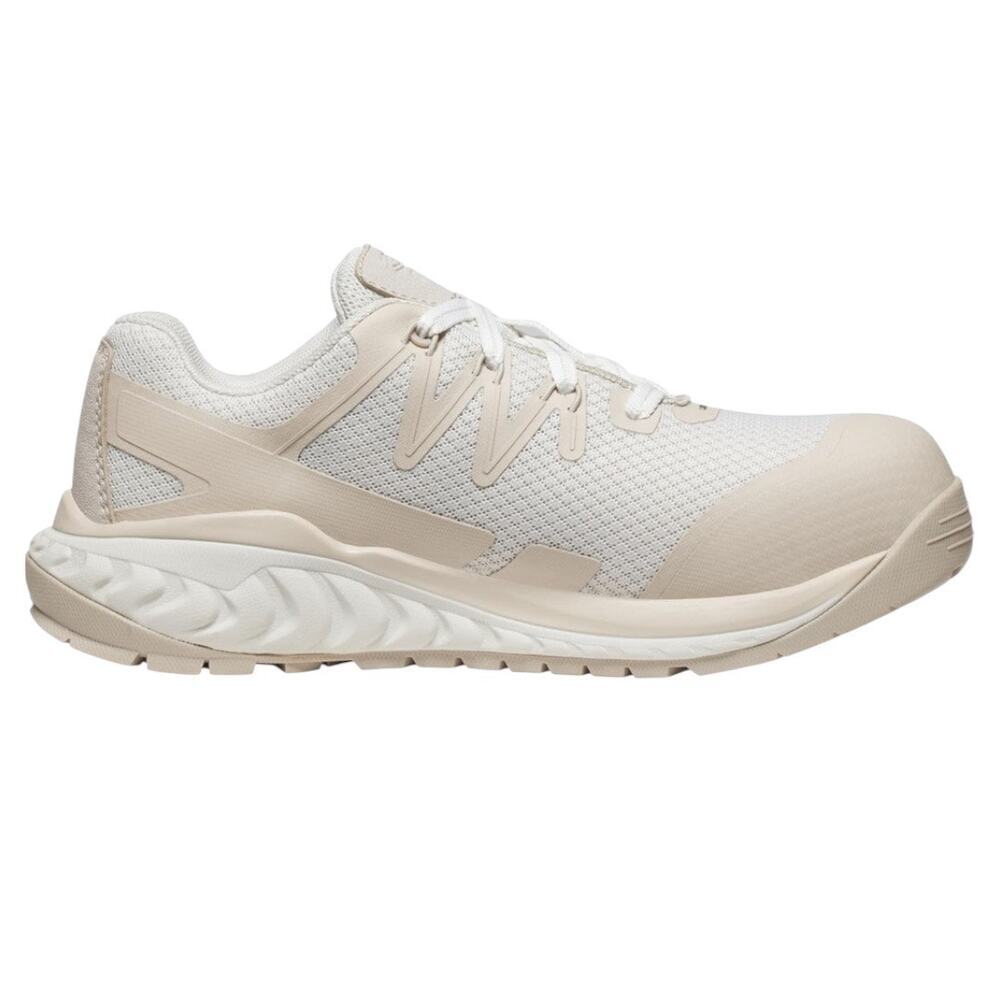 KEEN Utility Dillon Women’s Safety Toe Work Sneakers – Silver Birch – 8.5M NEW - Picture 4 of 15